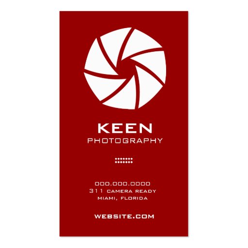 311-CAMERA READY | COLORFUL RED BUSINESS CARD TEMPLATE (back side)