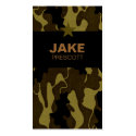 311-CAMO STAR business cards