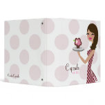311-Candie the Cupcake Cutie | Brunette Binder