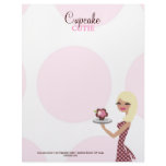 311-Candie the Cupcake Cutie | Light Blonde Letterhead
