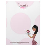 311 Candie the Cupcake Cutie Wavy Ethnic Letterhead Design