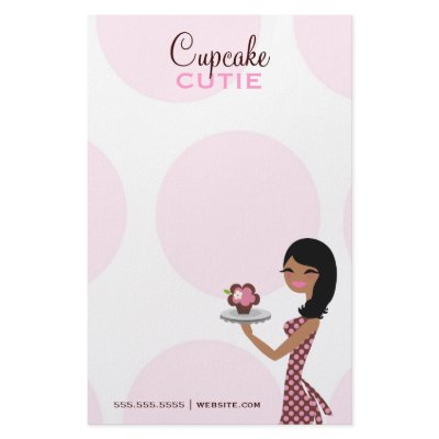 311 Candie the Cupcake Cutie Wavy Ethnic Stationery by Jill311
