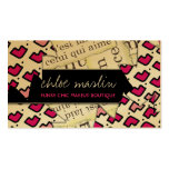 311-Candy Kisses | Beauty is in the eye... Business Cards