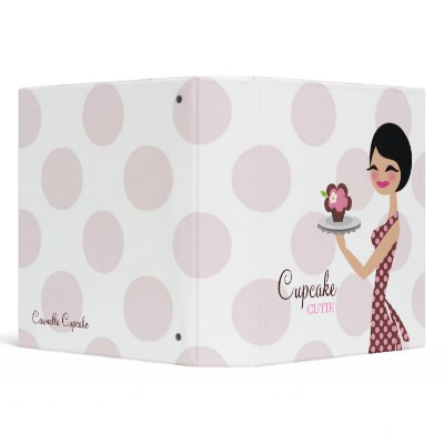 311-Carlie the Cupcake Cutie Binder by Jill311