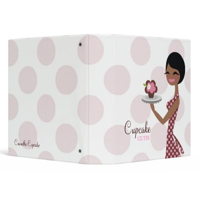 311-Carmella the Cupcake Cutie Binder by Jill311