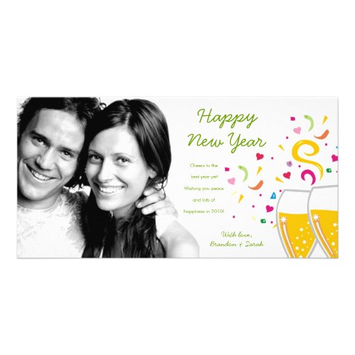 311-Cheers to the New Year Photo Card