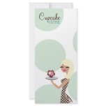 311-Cherrie the Cupcake Cutie Apron Custom Rack Card