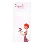 311-Cherrie the Cupcake Cutie Apron Custom Rack Card