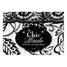 311-CHIC & LACY CHUBBY BUSINESS CARD TEMPLATES