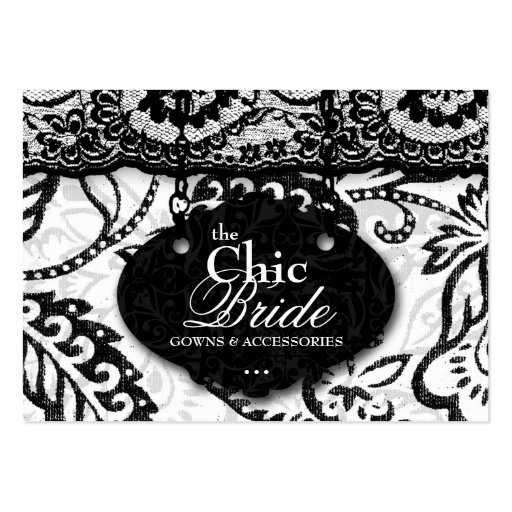 311 CHIC & LACY CHUBBY BUSINESS CARD TEMPLATES (front side)