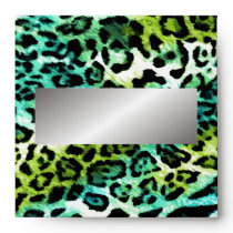311 Chic Leopard Turquoise Lime Envelopes