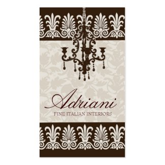 311-CHOCOLATE CREAM CHANDELIER DAMASK profilecard