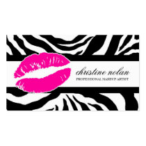 311-Christine Kiss | Zebra business cards by Jill311 311-Christine Kiss | Zebra business cards