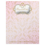 311-Ciao Bella Bejeweled Cakes | Pink Background Letterhead Template