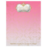 311 Ciao Bella Golden Divine Pink Fade Letterhead