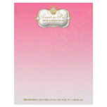 311 Ciao Bella Golden Divine Pink Fade Letterhead