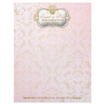 311 Ciao Bella Golden Divine Pink Personalized Letterhead