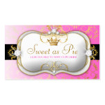 311-Ciao Bella Golden Divine PINK PINK Business Cards