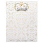 311-Ciao Bella Golden Divine Rich Black Letterhead Design