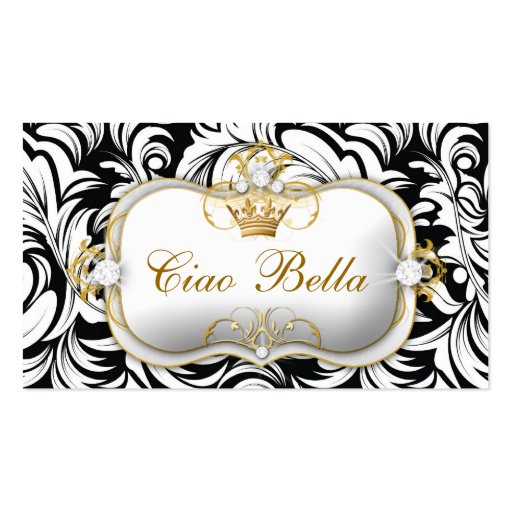 311 Ciao Bella Lavish Background Business Card (front side)