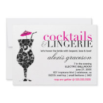 311 Cocktails & Lingerie Custom Invite