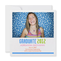 311 Colorful II Graduation Announcement