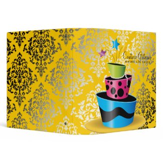 311 Couture Gâteaux Multi Yellow binder