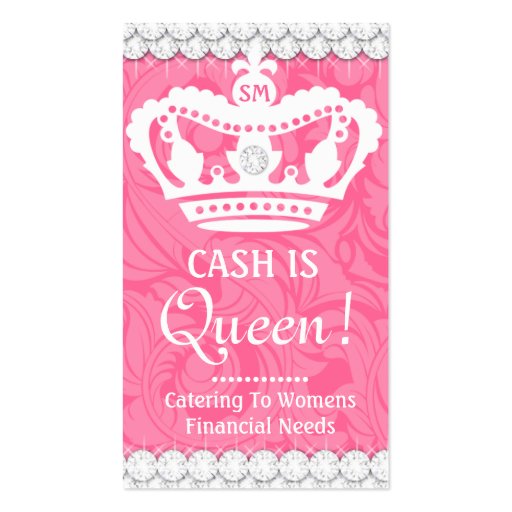 311 Crown Couture Diamonds Business Cards (front side)
