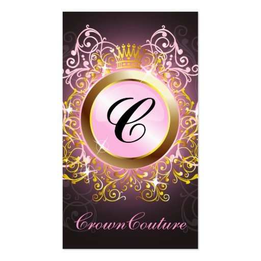 311 Crowning Moment Radiance Business Card Template (front side)