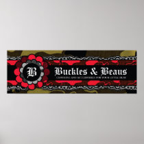 311 Custom Buckles Beaus Poster
