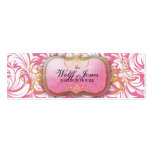 311-Custom Wolff Jones Hang Tag Business Card