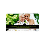311-Customizable Newlywed Address Label