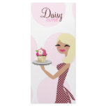 311-Daisy Cupcake Cutie | Wavy Blonde Full Color Rack Card