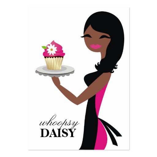 311 Daisy the Cupcake Cutie African American Business Cards