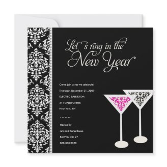 311-Damask Glass 2 | New Years Eve