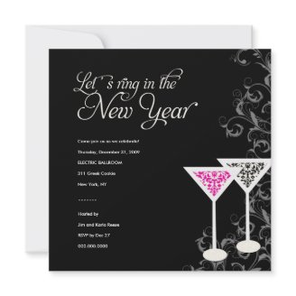 Damask Glass | New Years Eve