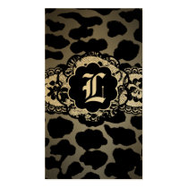 311-"DARRIUS VERSION" GRAY STORM in GOLD business cards