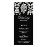 311 Dashing Damask Black White Full Color Rack Card