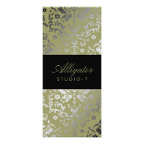 311 Dazzling Damask Alligator Rack Card rack cards