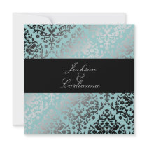 311-Dazzling Damask Artic invitations
