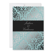 311-Dazzling Damask Artic invitations by Jill311 311-Dazzling Damask Artic invitations