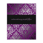 311-Dazzling Damask Extraordinary Purple Flyer
