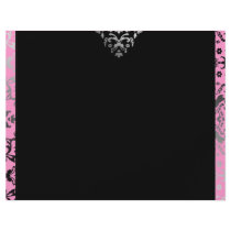 311 Dazzling Damask Pink Flyer Design