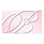 311-Diamond Monogram A Business Cards