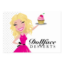 311 Dollface Desserts Blondie 3.5 x 2 Business Cards