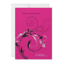311-Dotted Desire |  Hott Pink Invite