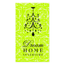 311-DREAM HOME BLACK NEON CHANDELIER business cards