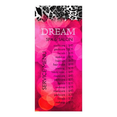 311 Dream in Lights in Pink Leopard Rack Card by TheGreekCookie