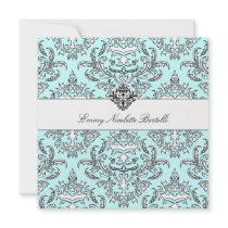 311-Emmy Sky Damask Invitation