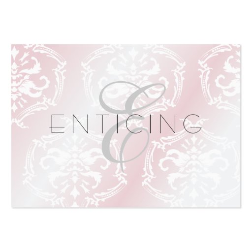 311-Enticingly Pink - Appointment Card Business Cards (front side)